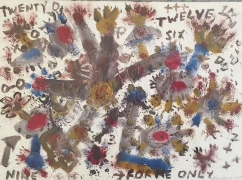 Alan Davie - Untitled, 2013