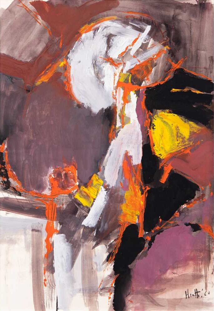 Adrian Heath - Untitled, 1960