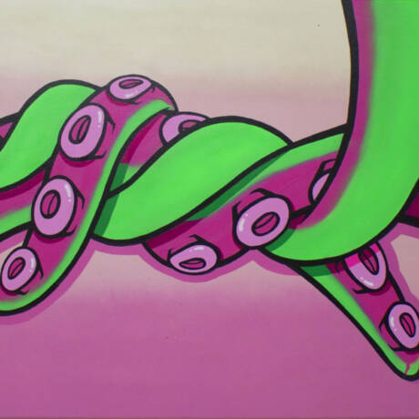 Twisted Tentas, (Cherry Blossom)